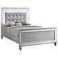 New Heritage Design Valentino Queen Bed in Silver, , large