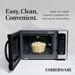 Faberware Professional 1.2 Cu. Ft. Microwave Oven in Stainless Steel, , large