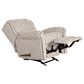 Smith Brothers Manual Glider Recliner in Taupe, , large