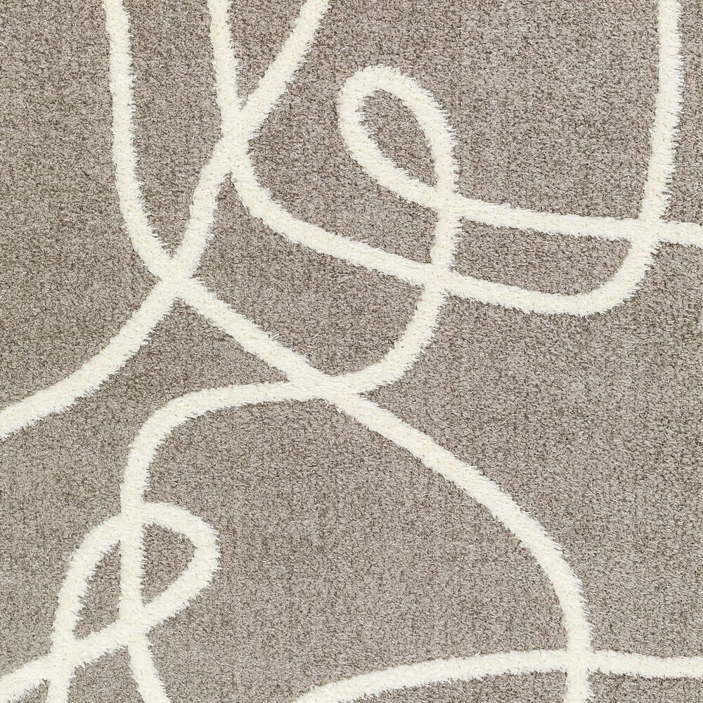 Surya Rodos Abstract 7&#39;10&quot; x 10&#39; Charcoal, White, Sage Area Rug, , large