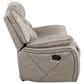 Steve Silver Tyson Manual Glider Recliner in Grey, , large