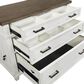 Riva Ridge Caraway 3-Piece Executive Desk with Door Bookcase and Lateral File Set in Aged Ivory, , large