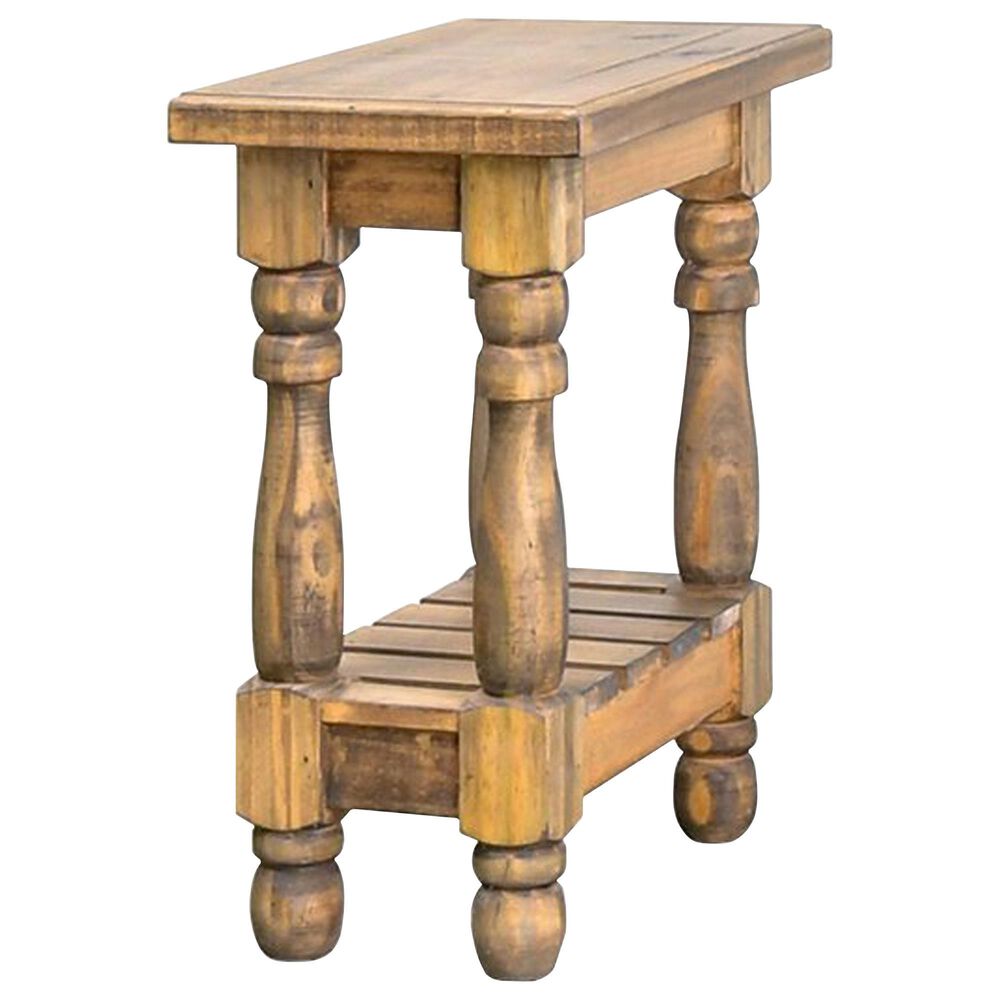 Rustic Imports Kensley Accent Table in Toasted Pecan NFM
