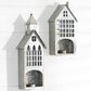 Maple and Jade Farmhouse Church Candle Holder in Gray (Set of 2), , large