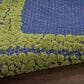 Nourison Aloha 2" x 6" Blue and Multicolor Indoor/Outdoor Runner, , large