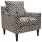 Ashley Morrilton Next-Gen Nuvella Accent Chair in Natural and Charcoal, , large