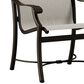 Tropitone Montreux Patio Dining Chair in Beige Grey, , large