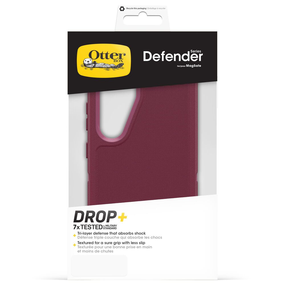 OtterBox Defender Pro Case for Samsung Galaxy S25 in Foxberry, , large