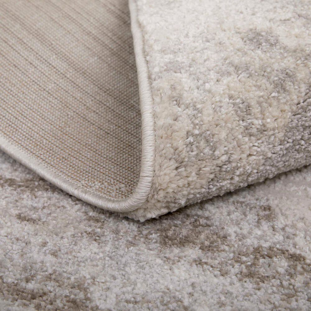 Feizy Vancouver 39NRF 8&#39; x 10&#39; Beige and Brown Area Rug, , large