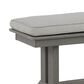 Ashley Visola Patio Bench in Gray, , large