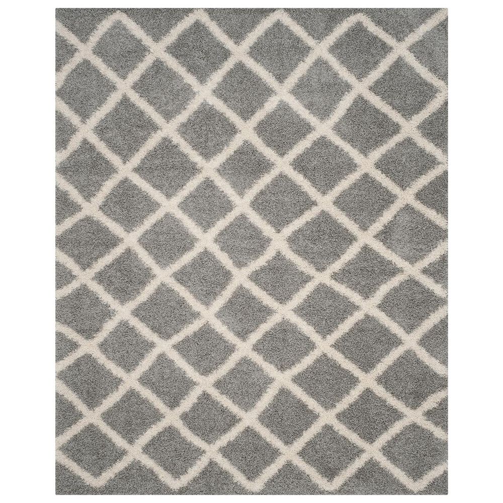 Safavieh Dallas Shag SGD258G-10 10&#39; x 14&#39; Grey/Ivory Area Rug, , large