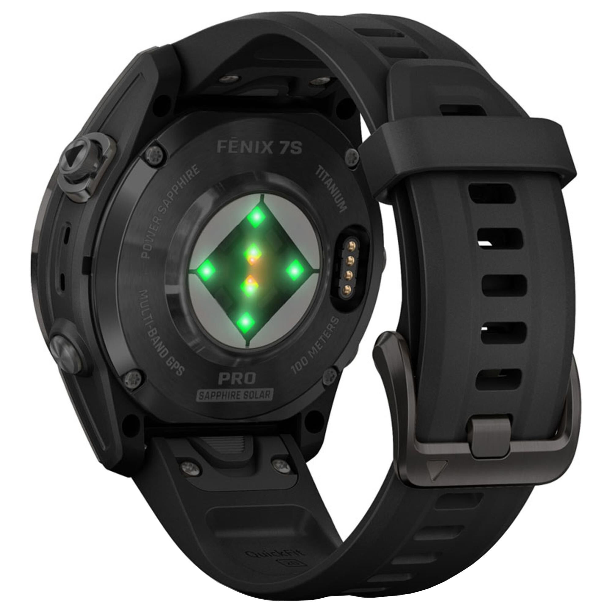 Garmin Fenix 7S Pro Sapphire Solar Edition Smartwatch 42mm Carbon
