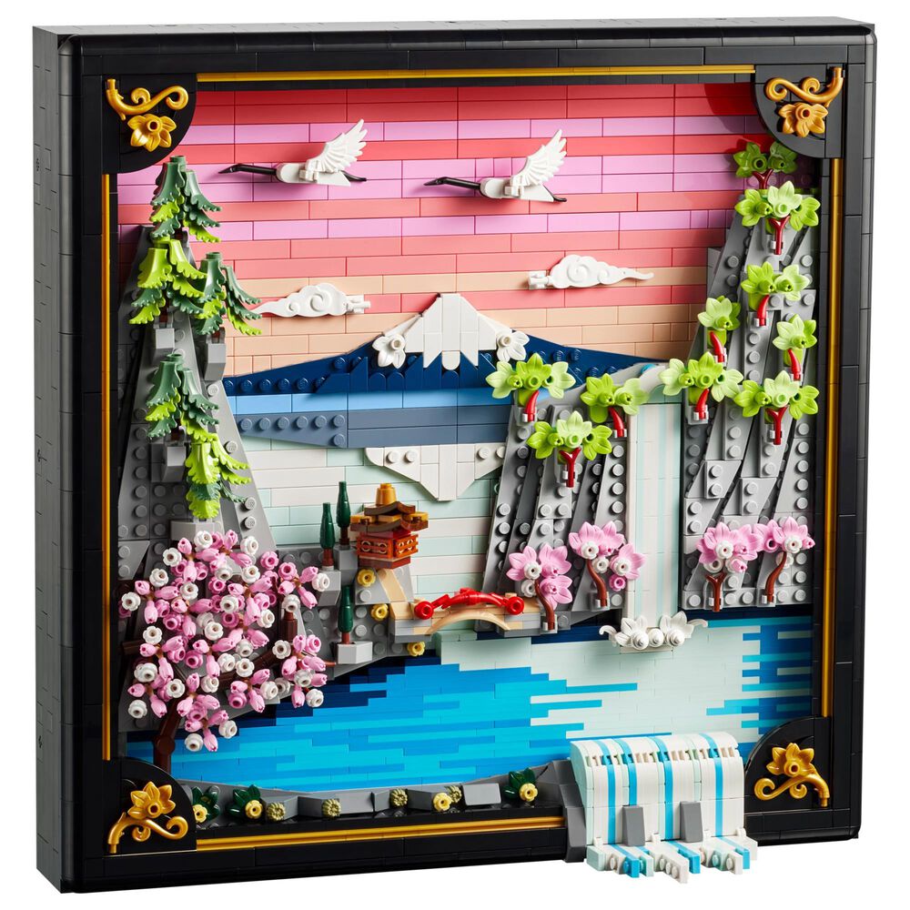 LEGO Art Japanese Cherry Blossom Landscape Building Set, , large