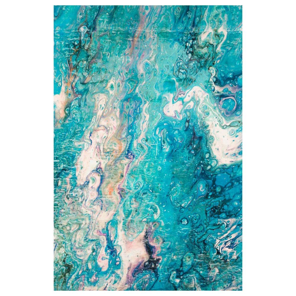 Dalyn Rug Company Kikiamo 3" x 5" Lagoon Area Rug, , large