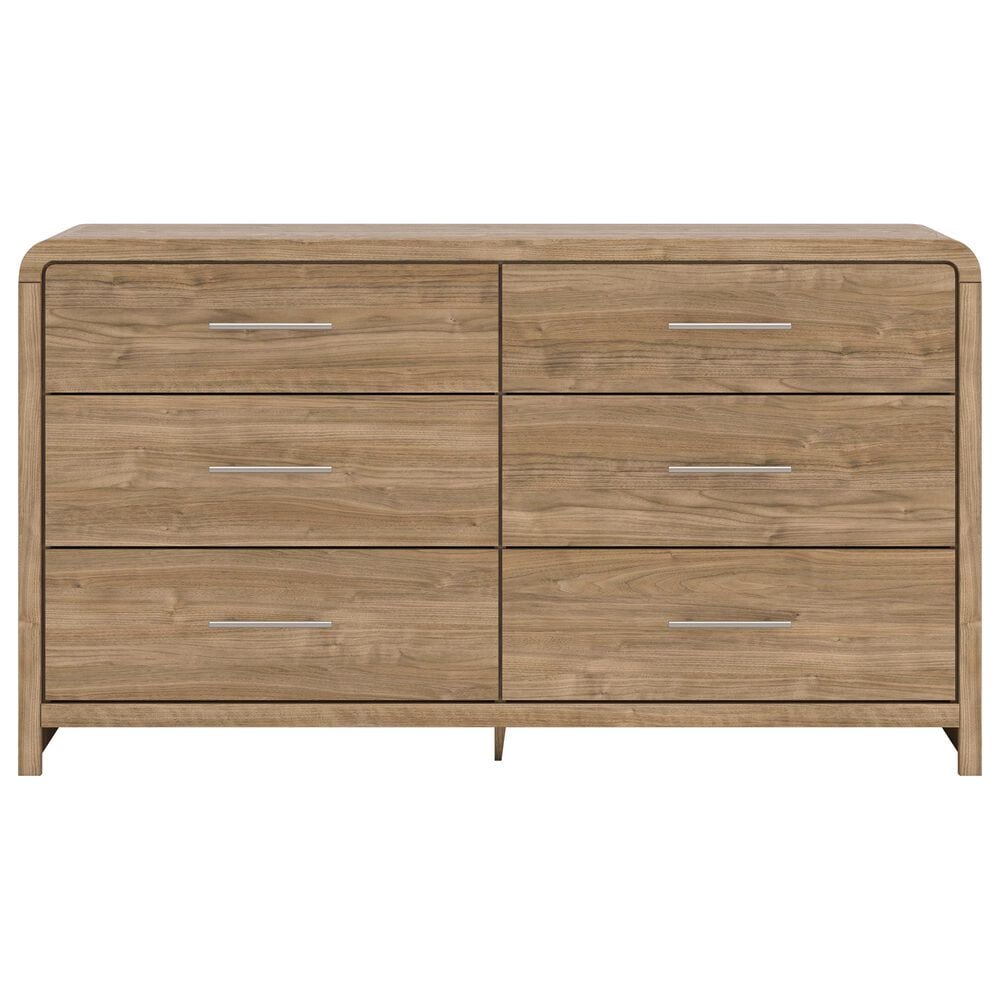Ashley Gramburg 3 Piece King Panel Bedroom Set in Warm Brown, , large