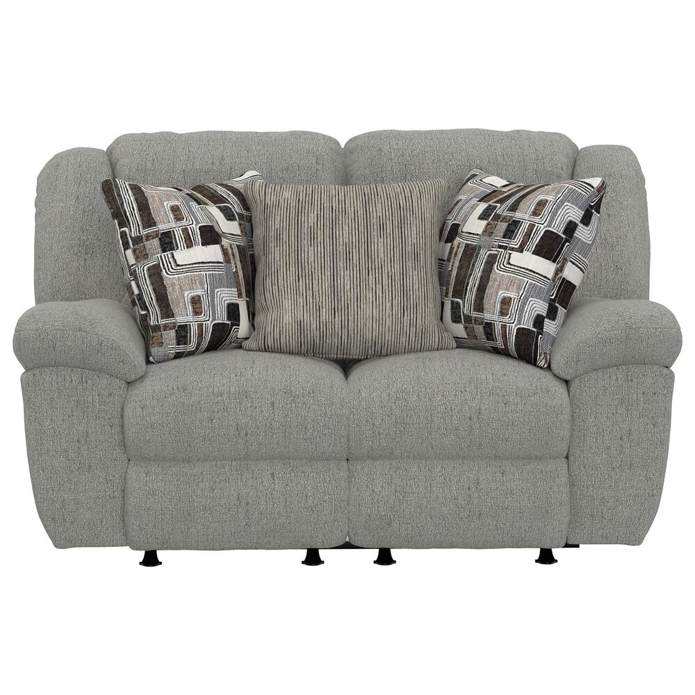 Catnapper Trifecta Manual Reclining Rocking Loveseat in Nature, , large