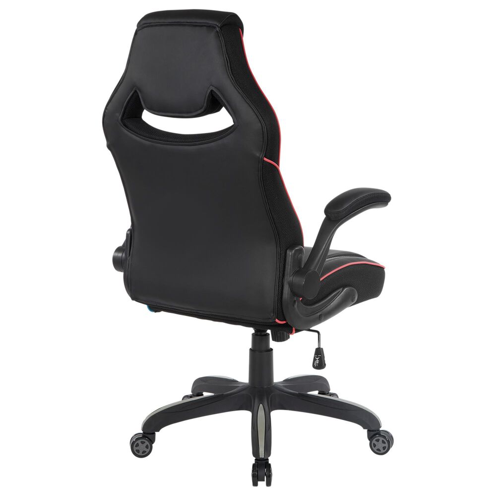 Valor Living Xeno Gaming Chair in Black and Red, , large