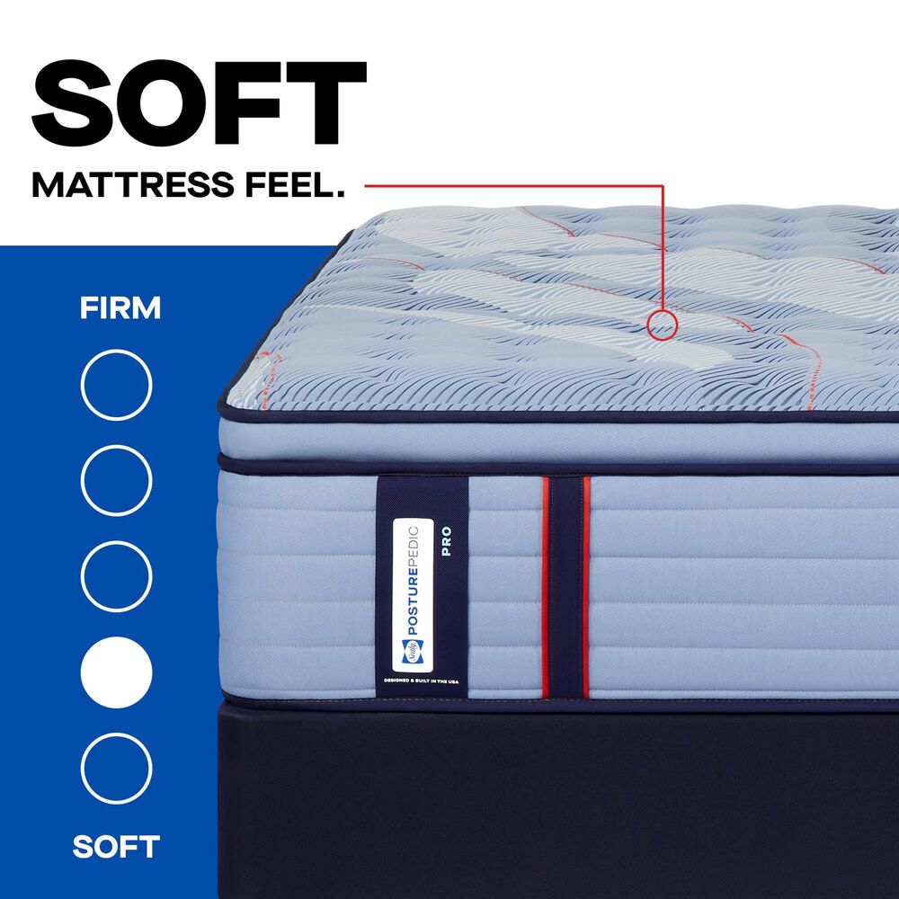 Sealy Posturepedic Pro Wilkins Plush Pillow Top California King Mattress, , large