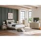 Ashley Cielden Queen Platform Bed in Tan, , large