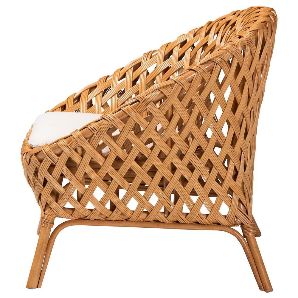 Baxton Studio Robista Accent Chair in Light Honey, , large