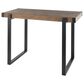 Lumisource Odessa Counter Table in Brown/Black, , large