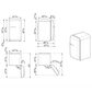 SMEG 4.48 Cu. Ft. Freestanding Compact Refrigerator with Right Hinge in Red, , large