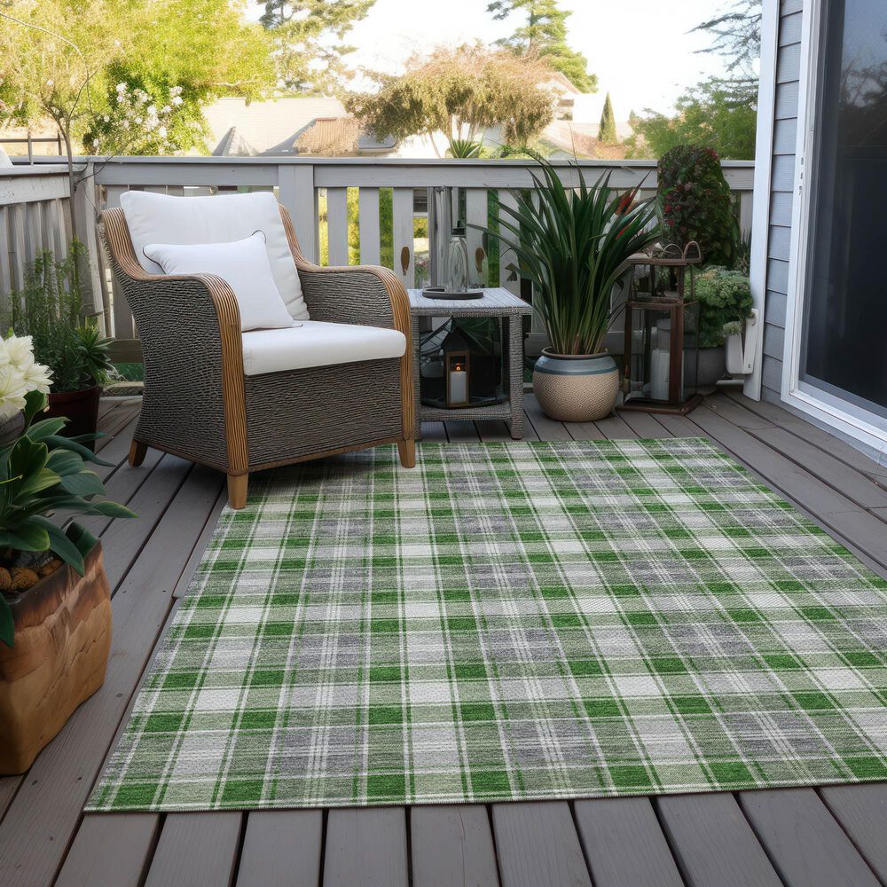 Dalyn Rug Company Wonderland WN25 3&#39; x 5&#39; Green Indoor/Outdoor Area Rug, , large