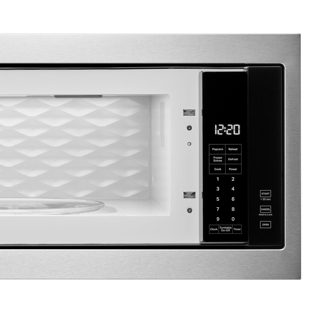 Whirlpool 1.1 Cu. Ft. Built-In Microwave in Stainless Steel, , large