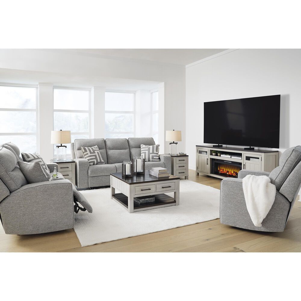 Ashley Biscoe Power Recliner in Pewter, , large