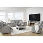 Ashley Biscoe Power Recliner in Pewter, , large