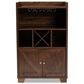 Baxton Studio Carrie Wine Storage Cabinet in Walnut, , large