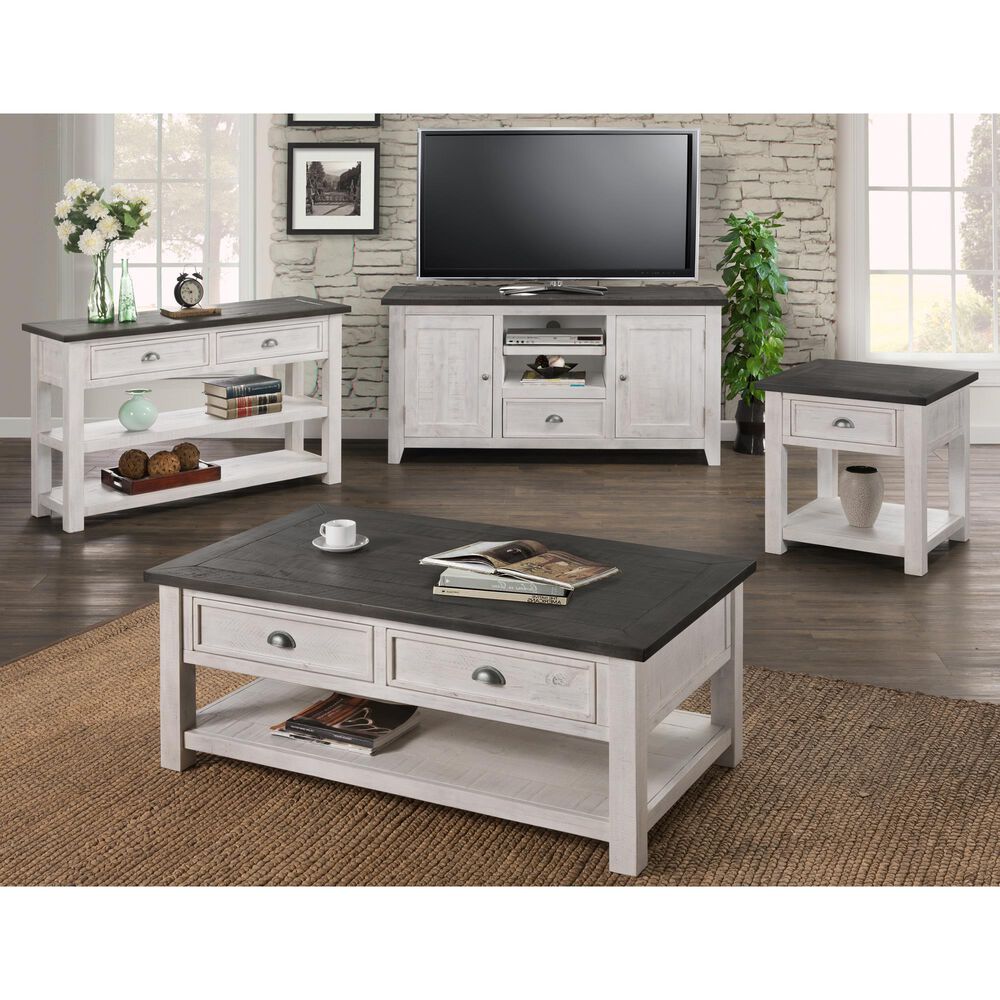 Martin Svensson Home Monterey TV Stand in White/Grey, , large