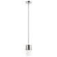 Hunter Station 1-Light Mini Pendant in Brushed Nickel, , large