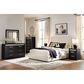 Ashley Shoralli King Upholstered Storage Bed in Beige, , large