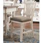 Signature Design by Ashley Bolanburg Upholstered Counter Stool in Antique White, , large