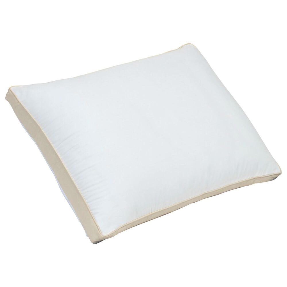 Isotonic Hybrid Bliss Memory Foam and Richloft Fiber Foam Core Queen Pillow, , large