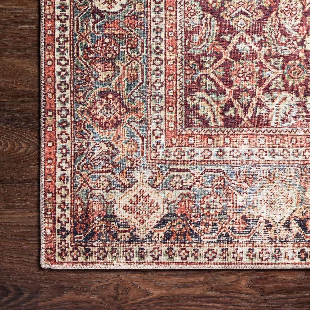 Loloi II Layla LAY-11 2&#39;6&quot; x 9&#39;6&quot; Cinnamon and Sage Runner, , large