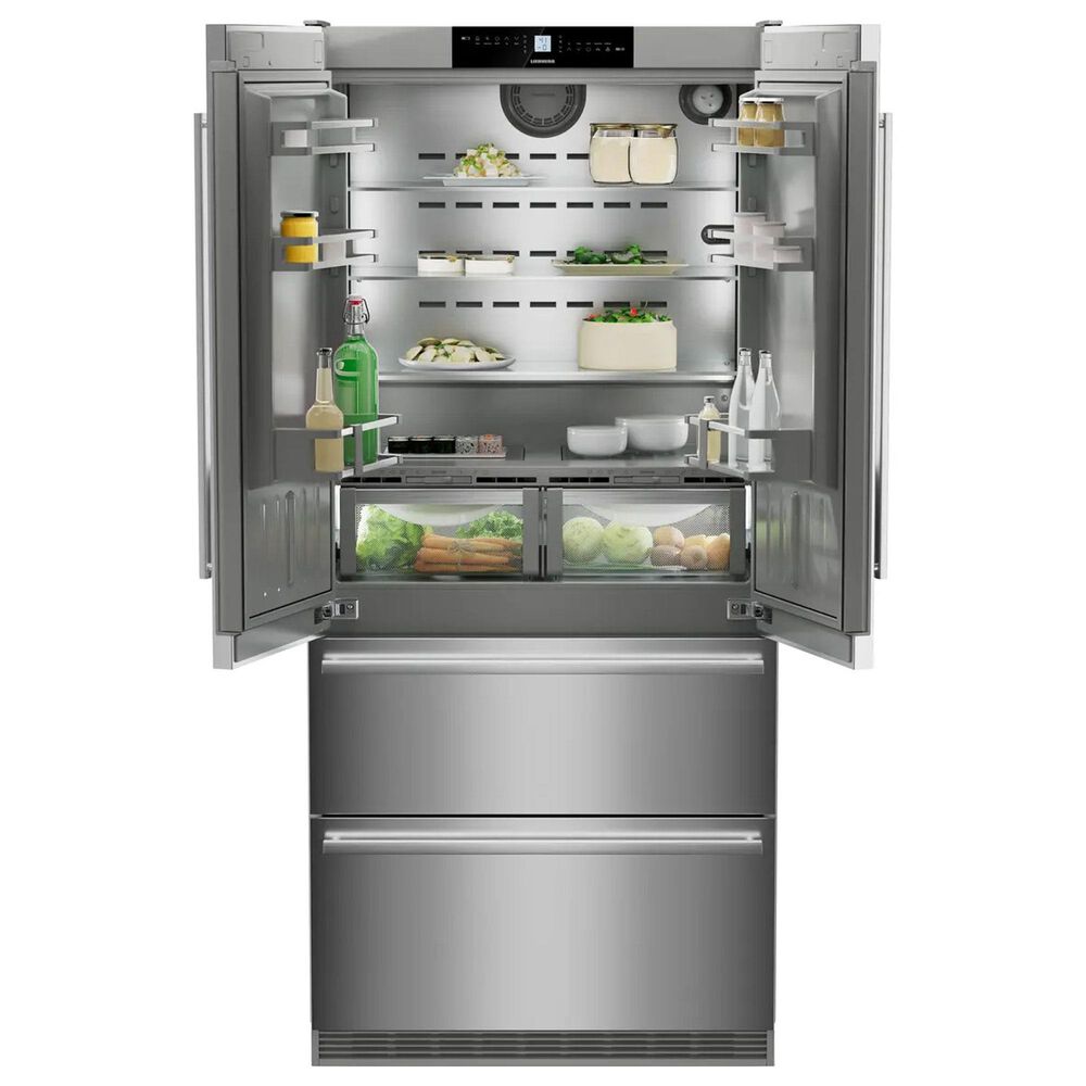 Liebherr 18.9 Cu. Ft. French Door Refrigerator in Stainless Steel, , large