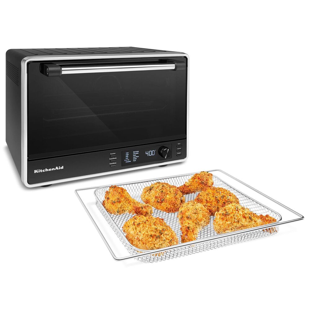 KitchenAid 1 Cu. Ft. Convection Countertop Oven in Black Matte, , large