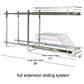 Household Essentials Glidez Multipurpose 2-Tier Pull-Out Organizer for Cookware and Bakeware in Chrome, , large
