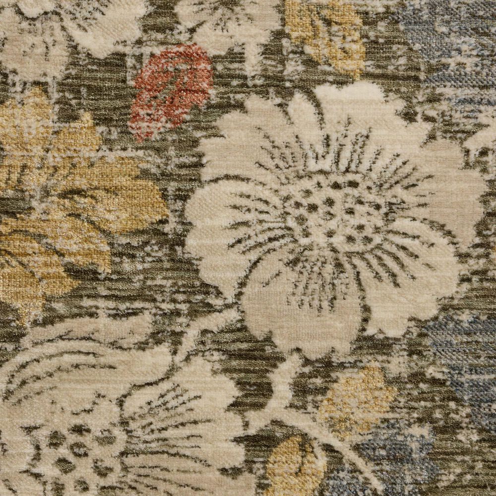 Loloi Eileen Olive and Multicolor 6&#39;3&quot; x 9&#39;6&quot; Area Rug, , large