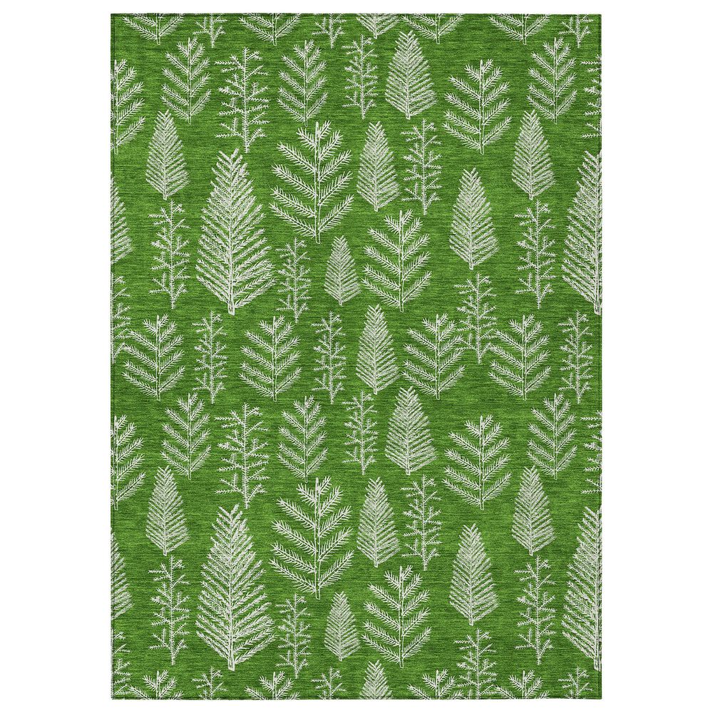 Dalyn Rug Company Wonderland WN21 3" x 5" Green Indoor/Outdoor Area Rug, , large