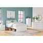 Ashley Onita Full Panel Platform Bed in White, , large