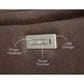 Steve Silver Valencia Power Recliner Console in Walnut, , large
