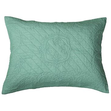 Rizzy Home Moroccan Fling 20" x 36" King Sham in Aqua, , large