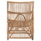 Baxton Studio Genera Rattan Lounge Chair in Natural, , large