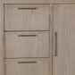 Urban Home Sumire 4-Drawer Door Chest in Ginger, , large