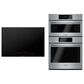 Bosch Benchmark 2-Piece Kitchen Package with Stainless Steel 30" Combination Wall Oven and Black 30" Smart Induction Cooktop, , large