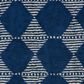 Drew and Jonathan Home Kasbah Dervish 9" x 12" Blue Area Rug, , large
