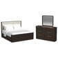 Mayberry Hill Sylvie 3-Piece King Bedroom Set in Dark Brown, , large